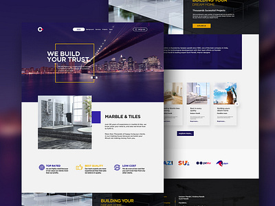 Construction Company | Webpage Redesign