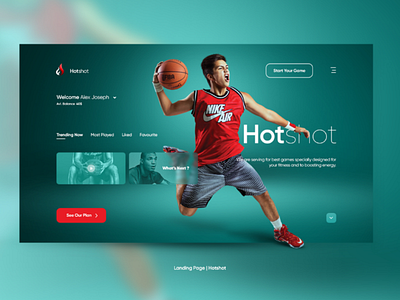 Landing Page | Hotshot 🏀