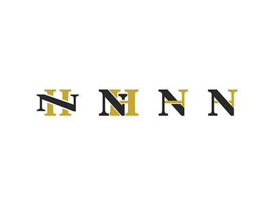 NH Logo baskerville brand design branding figma initials lettering logo logo design logomark logotype wip