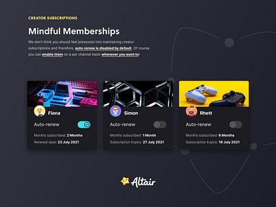 Mindful Memberships