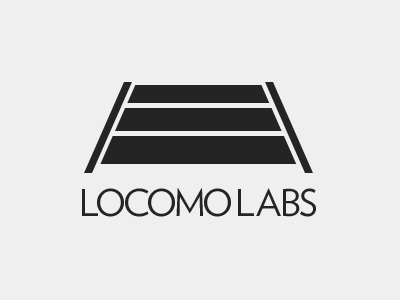 Locomo Alt 3 Of 3 locomo labs logo tracks vector verlag