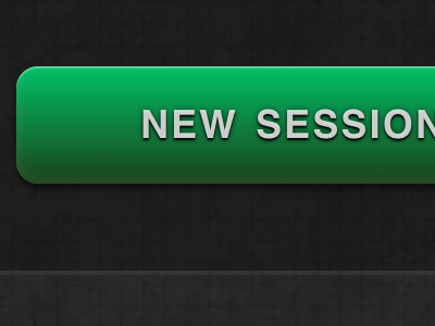 New Session button css gradient green helvetica