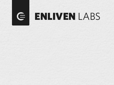 Alt Colours? enliven labs icon logo rebrand redesign whitney