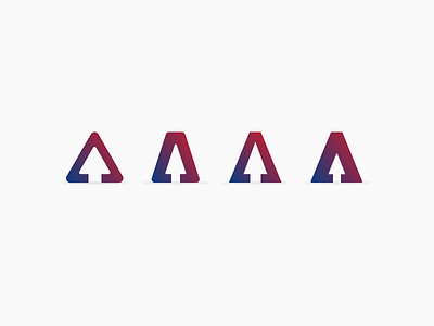 A Arrow arrow branding figma icon logo