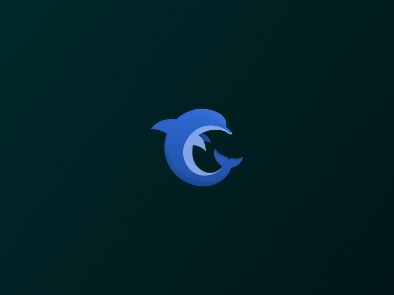 🐬 Solo Dolphin icon logo branding sketch dolphin