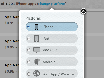 Choose App Platform