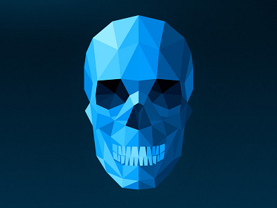 Heavy Rockets Skull heavy low poly polygon rockets skull