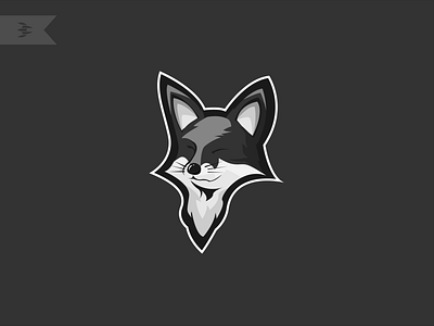 Fox awesome bechance branding cool creative cute design esport flat fox illustration icon illustration logo minimalist vector