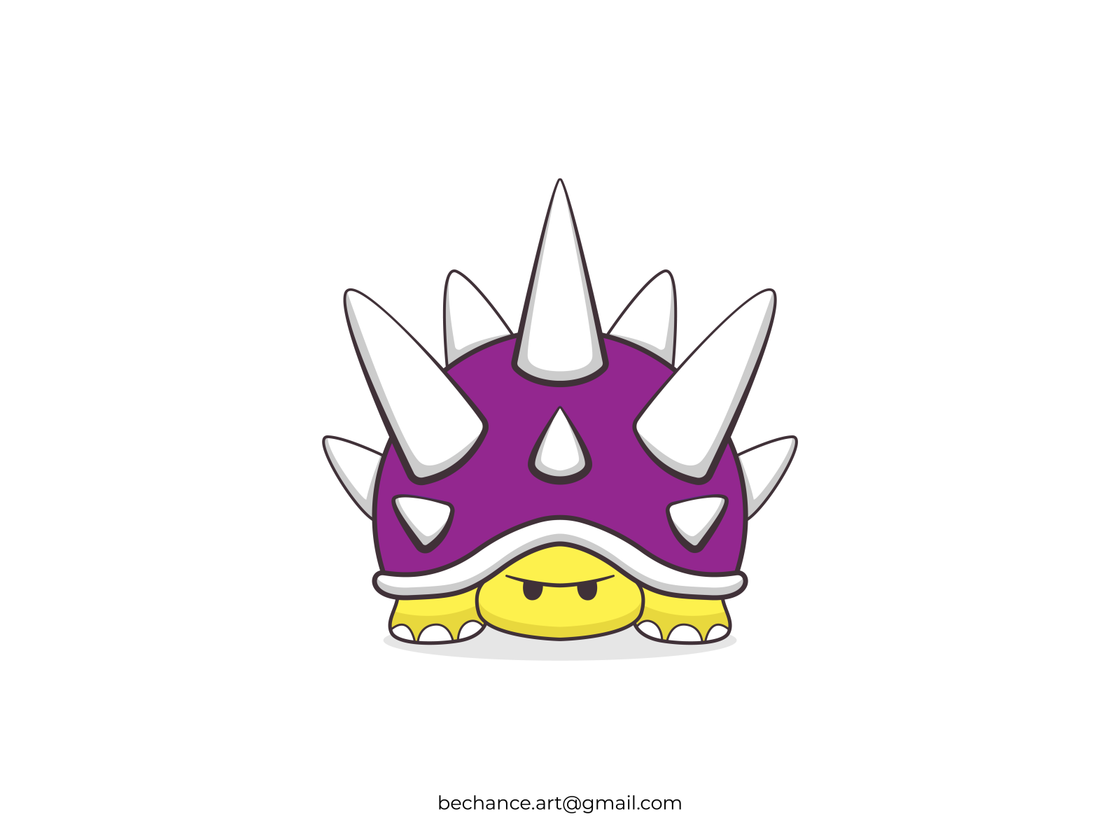 Giant Turtle Illustration By Bechance On Dribbble