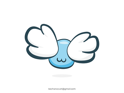 Cupid - Cute Illustration awesome bechance creative cupid design flat graphic design icon illustration logo love ui vector