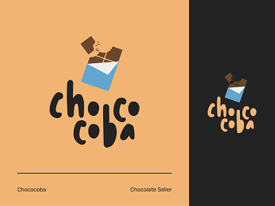 Chococoba branding chocolate design food logo logo logo design modern logo