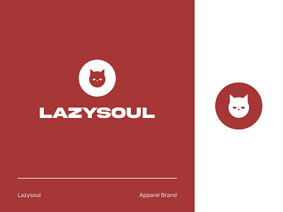 Lazysoul apparel logo branding clothing brand design logo logo design modern logo