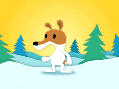 Olive after effects animation characters christmas gifs graphic design motion design