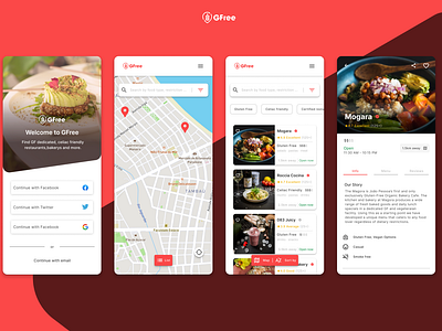 GFree - Find Gluten-Free and Celiac Friendly places