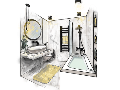 27. Home (dailyUi) dailyui dailyuichallenge design home illustration interior scetch
