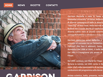 Garrison homepage web design webdesign