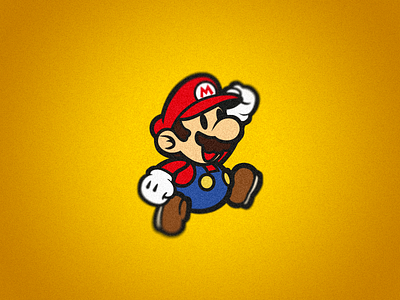 Mario character mario vector