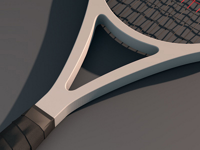 Wilson Pro Staff 100 (Final render) cinema 4d racket render tennis