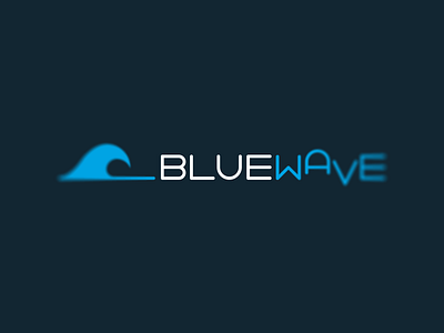 Blue Wave logo logo design logomark logotype mark