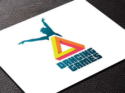 Dancing Games ballet contest dance dancer dancing game games logo logo design logotype mark wordmark