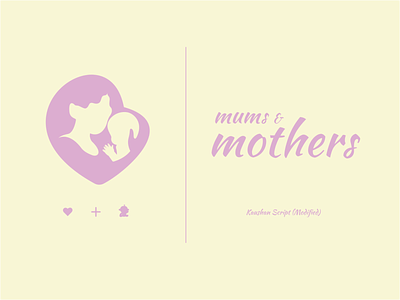 Mums & Mothers // Logo branding design icon illustration logo