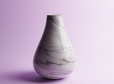 Vase Project // Blender 3d blender3d blendercycles poliigon render texture