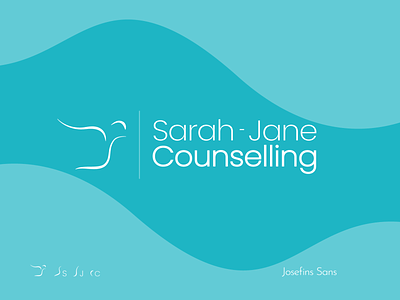 Sarah-Jane Counselling - Final branding design flat graphic design icon illustration logo vector