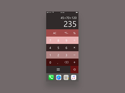 Daily UI #004 Calculator app design calculator daily ui design ui 004 ui design user interface design ux design web design