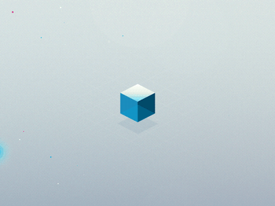 From cube to wheel ai animation cube fab design isometric motion design wheel