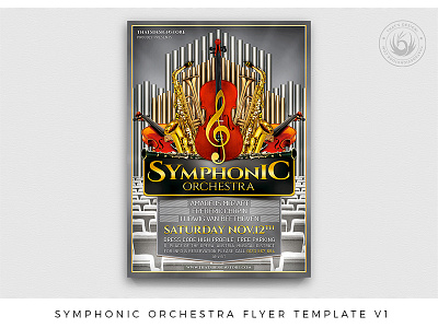 Symphonic Orchestra Flyer Template V1
