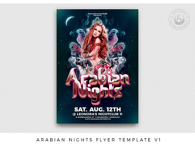 Arabian Nights Flyer Template V1