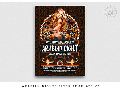 Arabian Nights Flyer Template V2