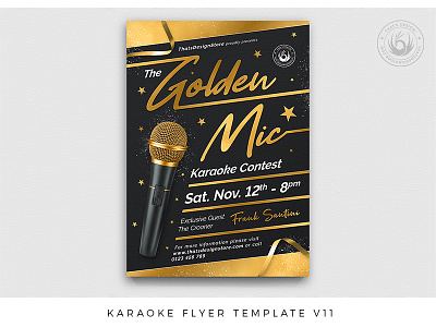 Karaoke Flyer Template V11