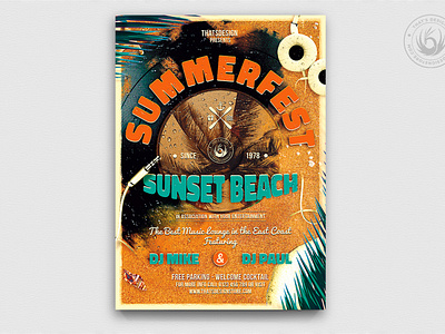 Summer Fest Flyer Template V1