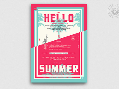 Summertime Flyer Template V4