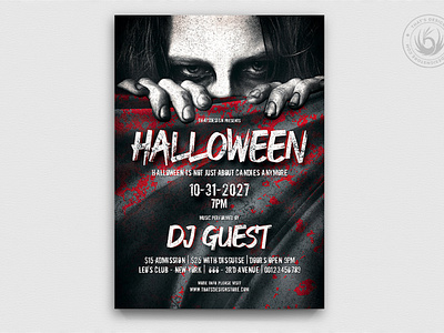 Halloween Flyer template V5