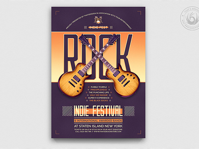 Indie Fest Flyer Template V8