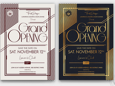 Grand Opening Flyer Template V2