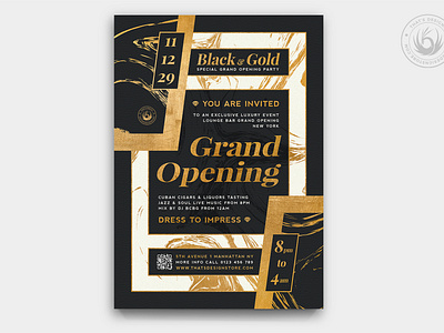 Grand Opening Flyer Template V3