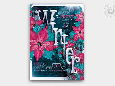 Winter Season Flyer Template V2