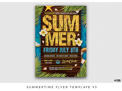 Summertime Flyer Template V3