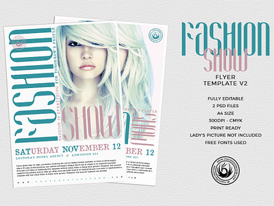 Fashion Show Flyer Template V2 by Lionel Laboureur for Thats Design ...