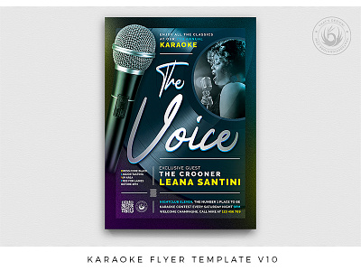Karaoke Flyer Template V10