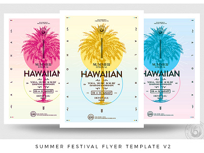 Summer Festival Flyer Template V2