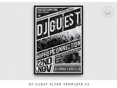 Dj Guest Flyer Template V2