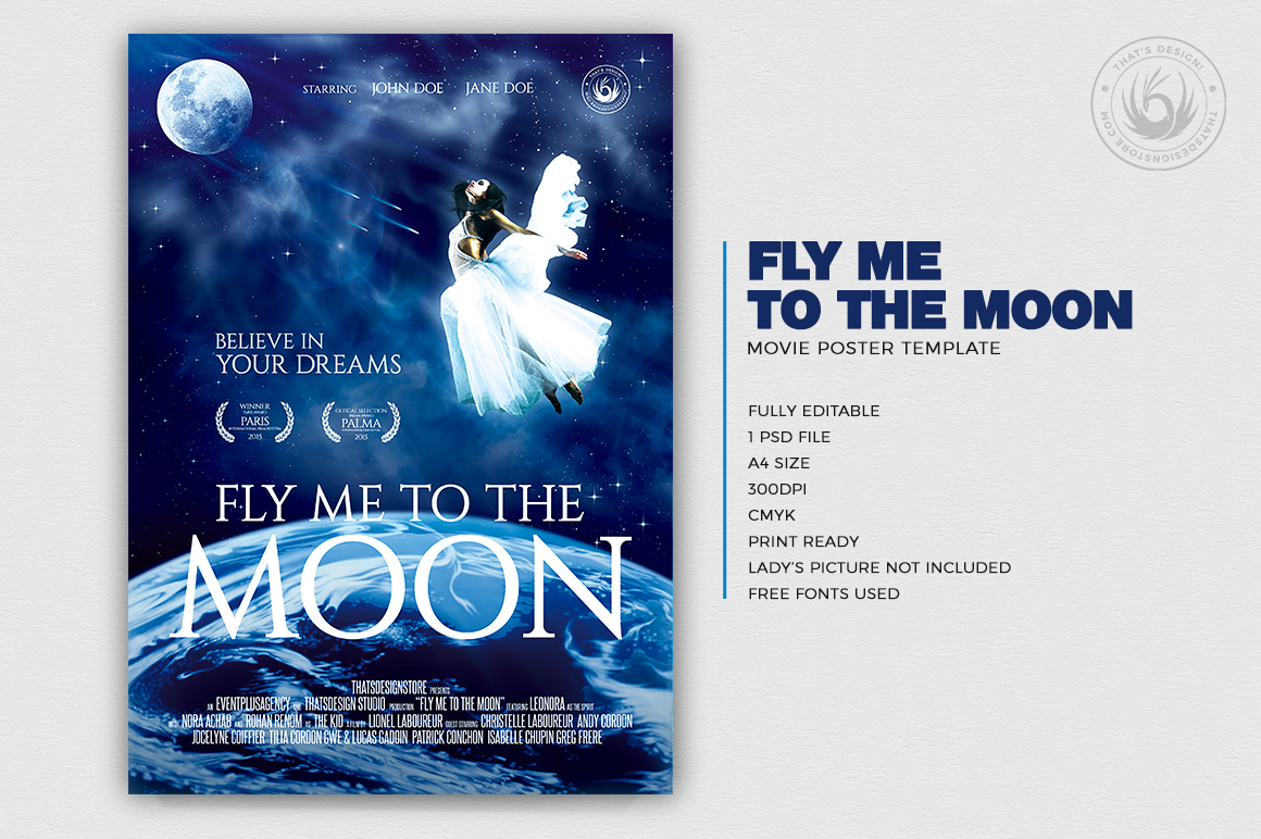 Fly me to the moon перевод