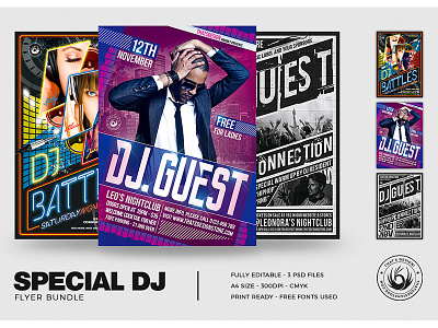 Special DJ Flyer Bundle V1