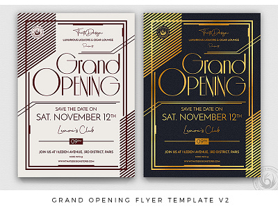 Grand Opening Flyer Template V2