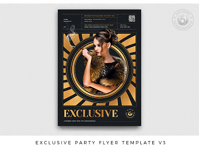 Exclusive Party Flyer Template V3