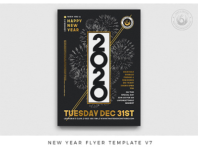 New Year Flyer Template V7